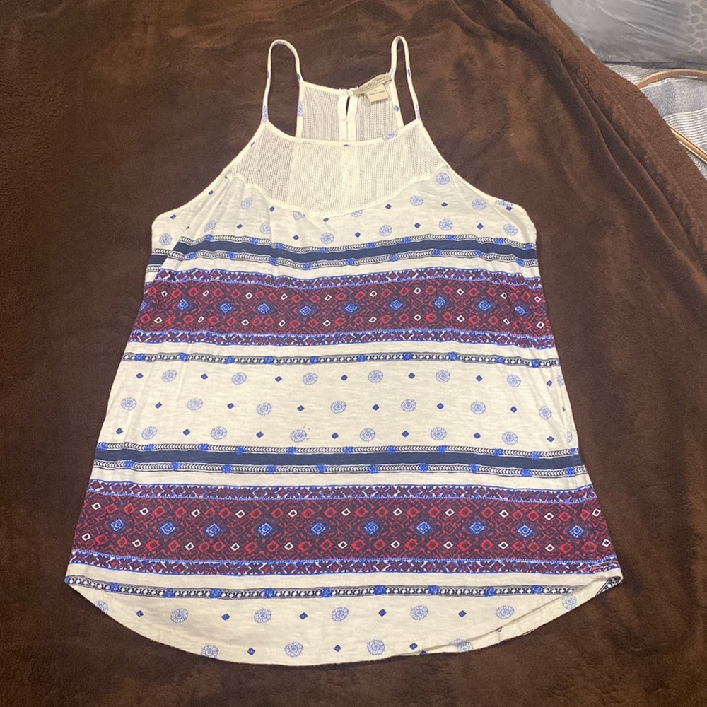 Lucky Brand Halter Blossom Top